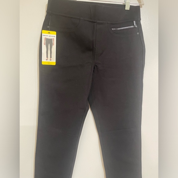 Dkny Jeans Mid-Rise Comfort stretch black Size S - Picture 5 of 6